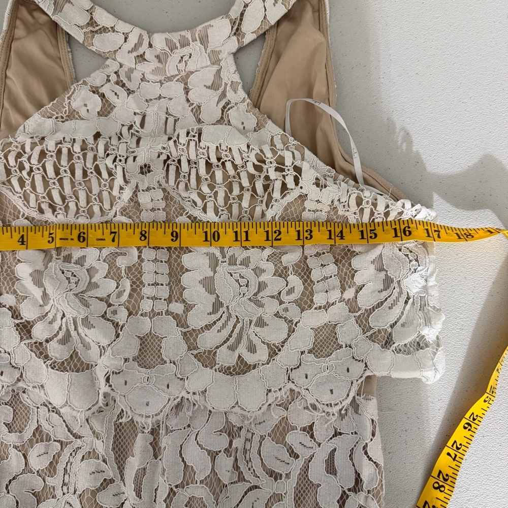Lulu’s Britney White Lace Halter Jumpsuit - Picture 7 of 10